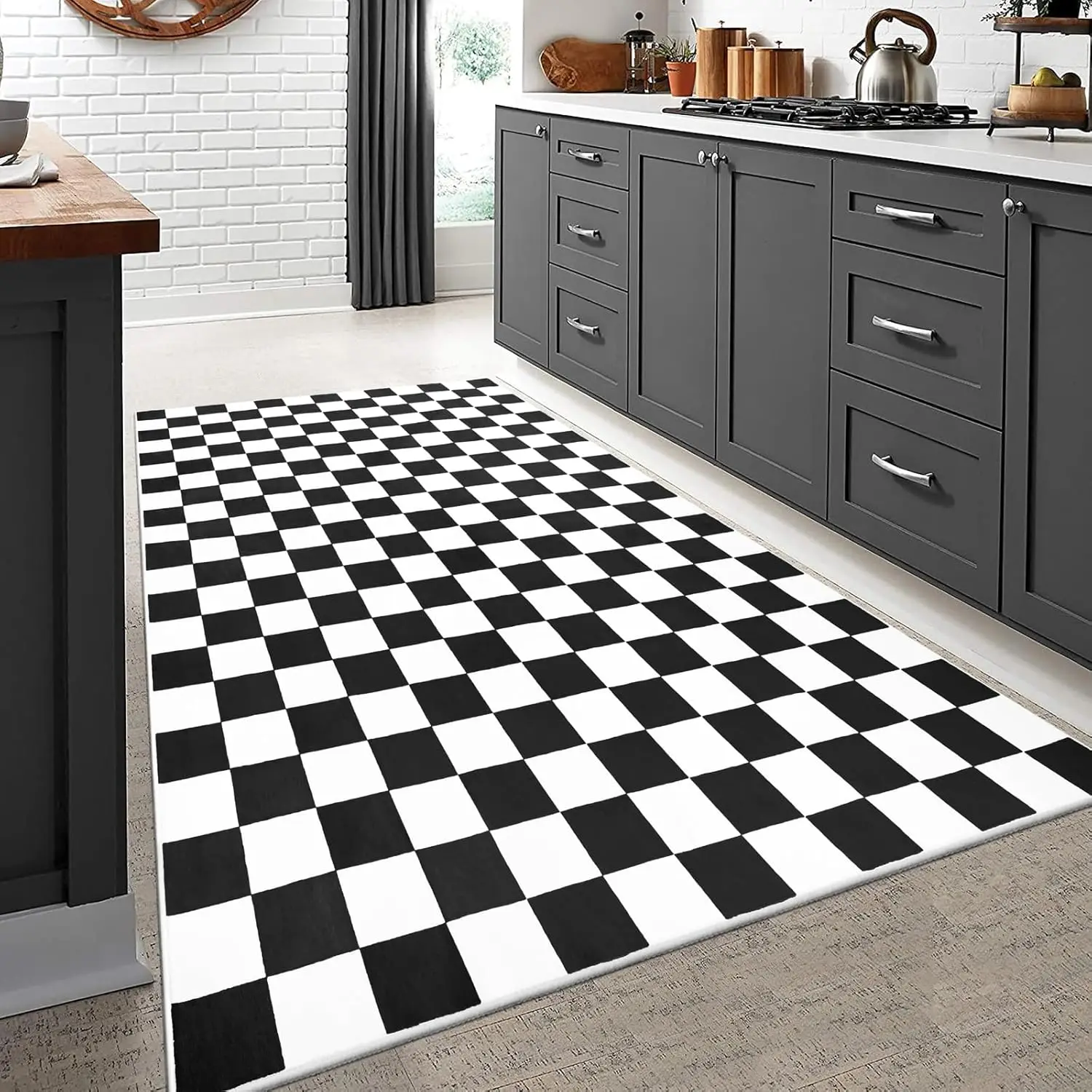 Checkerboard Pattern Carpet Va – Home Toilet Bathroom Design Bewertung und Preis