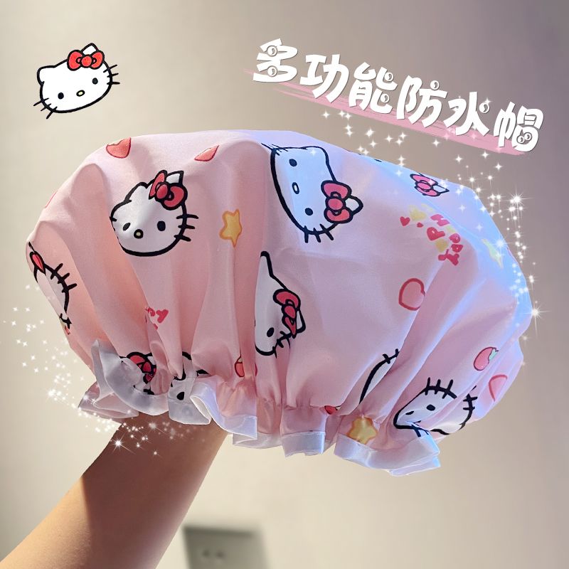 Hello Kitty Kawaii shower cap  – Home Edit Bathroom Bewertung und Preis