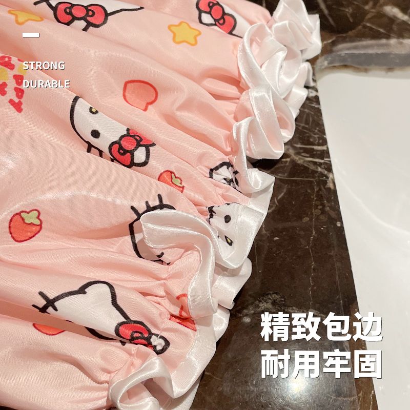 Hello Kitty Kawaii shower cap  – Home Edit Bathroom Bewertung und Preis