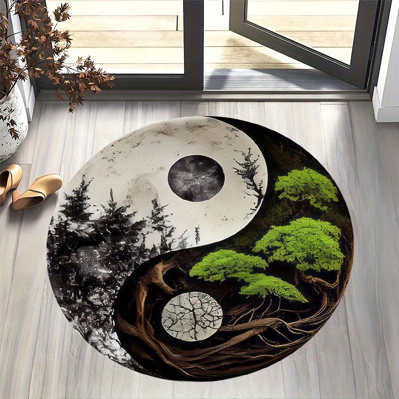 1pc Taiji-Style Night Scene Ro – Home Bathroom Scene Bewertung und Preis