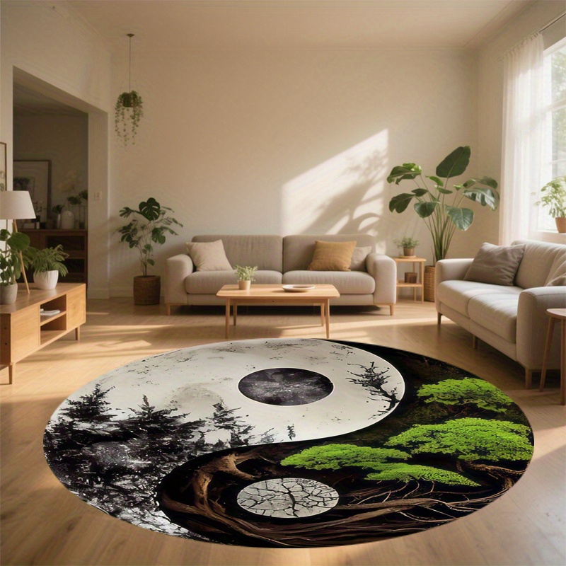 1pc Taiji-Style Night Scene Ro – Home Bathroom Scene Bewertung und Preis