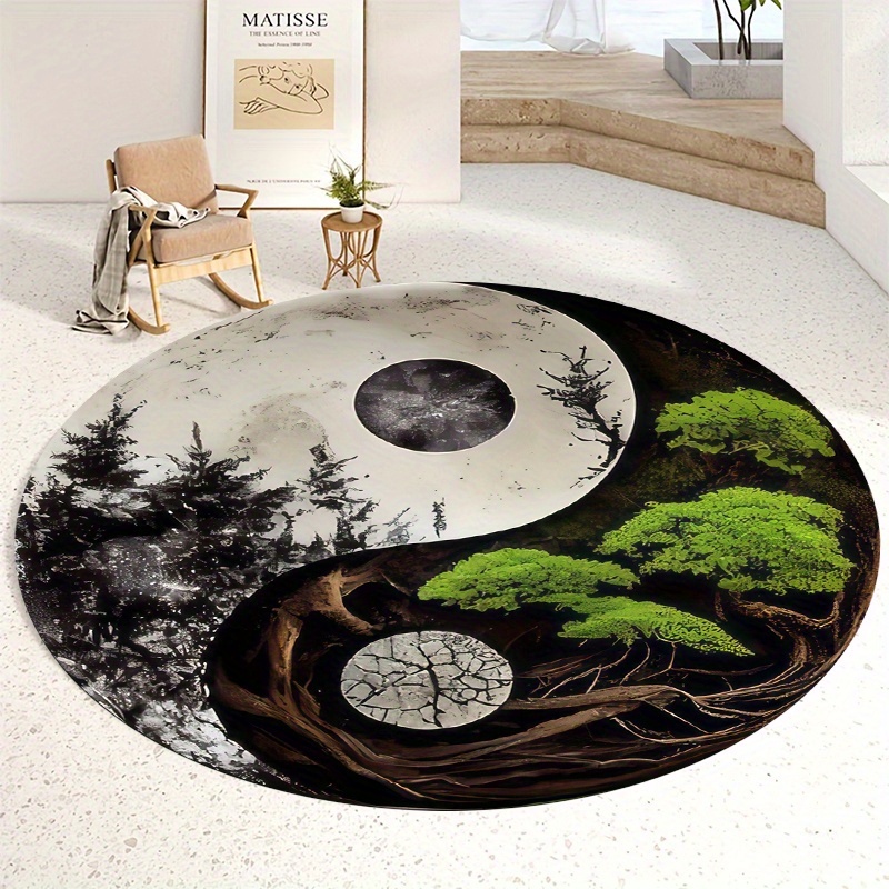 1pc Taiji-Style Night Scene Ro – Home Bathroom Scene Bewertung und Preis