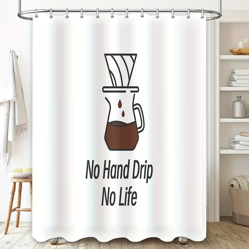 Coffee Lover Shower Curtain Fu – Home Bathroom Ideas Bewertung und Preis