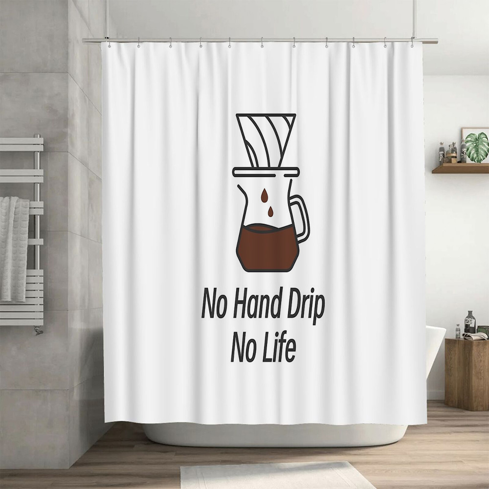 Coffee Lover Shower Curtain Fu – Home Bathroom Ideas Bewertung und Preis