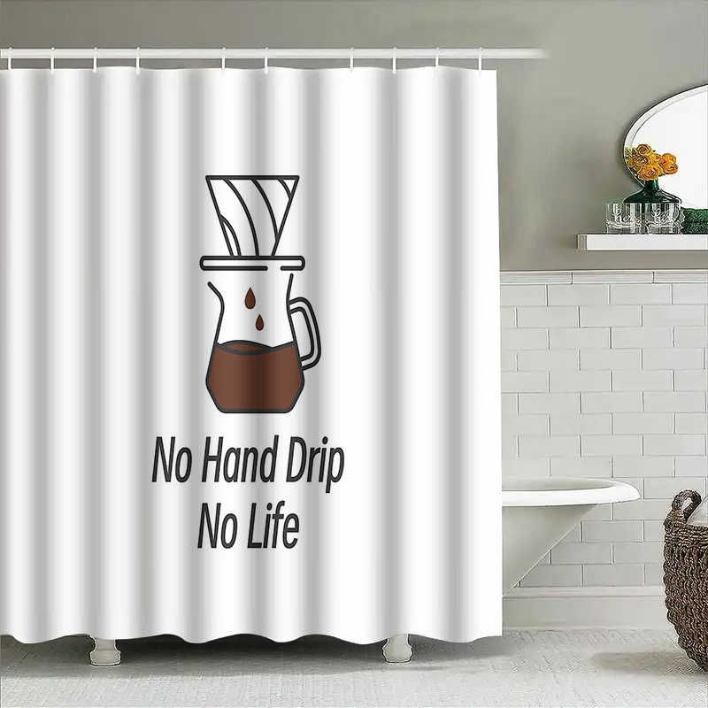 Coffee Lover Shower Curtain Fu – Home Bathroom Ideas Bewertung und Preis