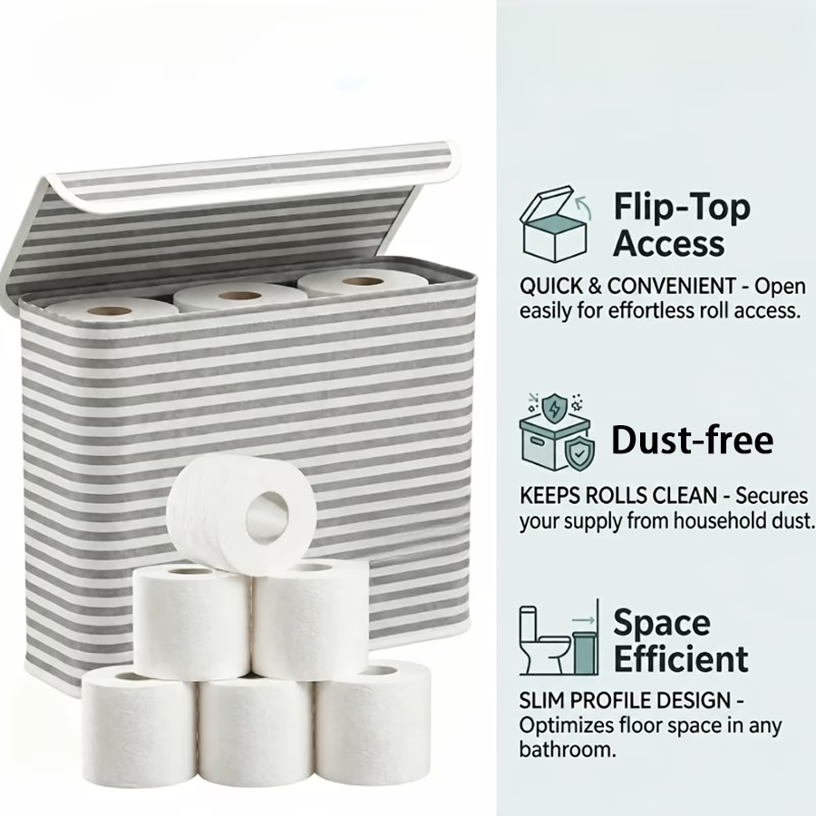 1pc Foldable Toilet Paper Stor – Toilet Paper Holder Bewertung und Preis