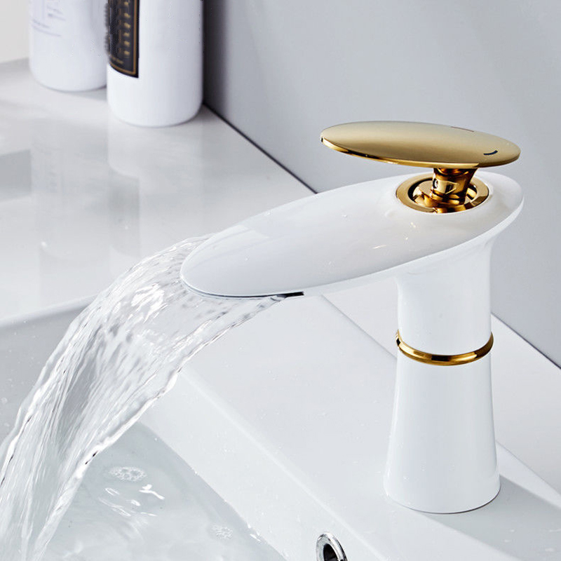 Waterfall Basin Faucet White G – Home Hardware Bathroom Faucets Bewertung und Preis