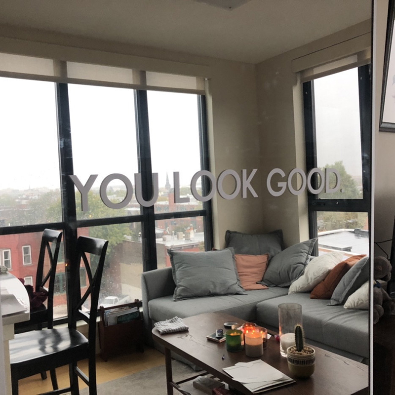 You Look Good Mirror Wall Stic – Home Bathroom Tiles Bewertung und Preis