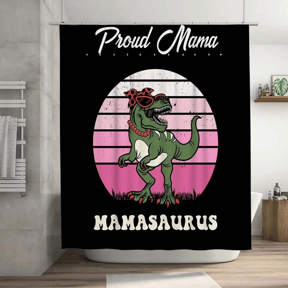 Stylish Mama Dinosaur Shower C – Home Bathroom Ideas Bewertung und Preis