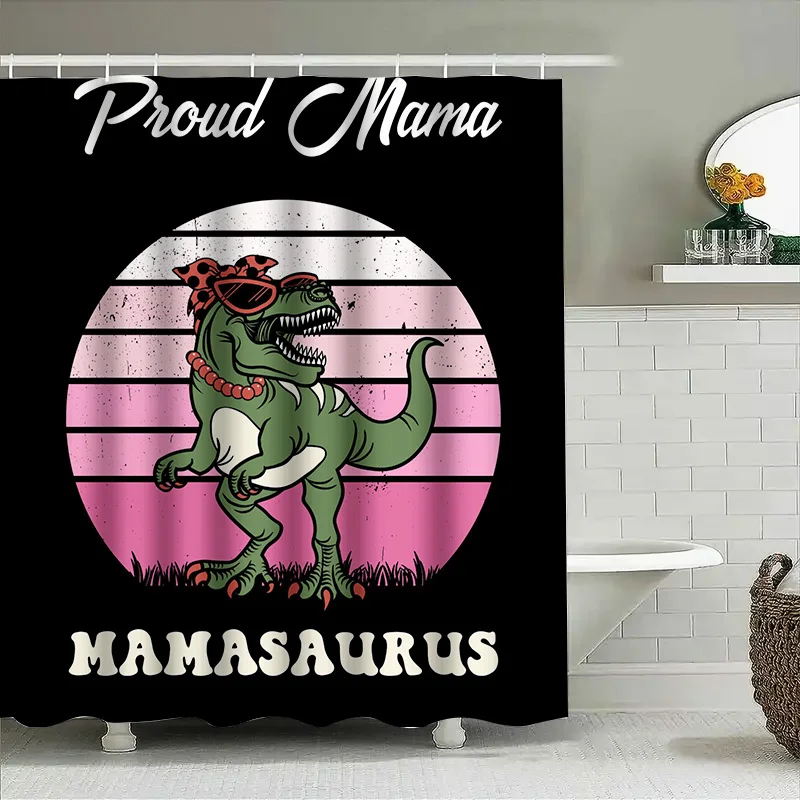 Stylish Mama Dinosaur Shower C – Home Bathroom Ideas Bewertung und Preis
