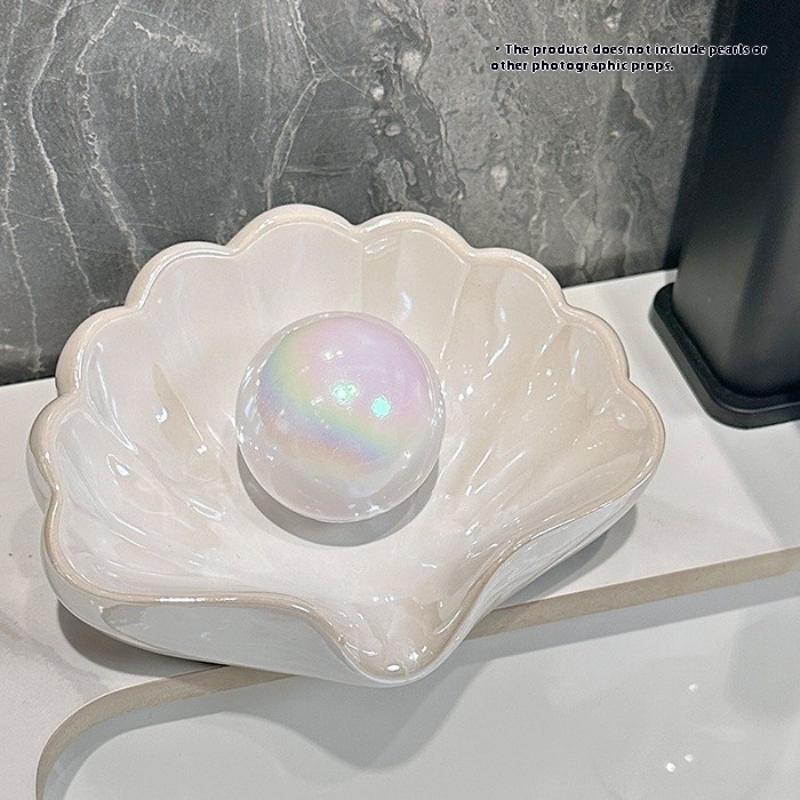 1/2Pcs Shell Shape Drain Soap  – Home Bathroom Accessories Bewertung und Preis