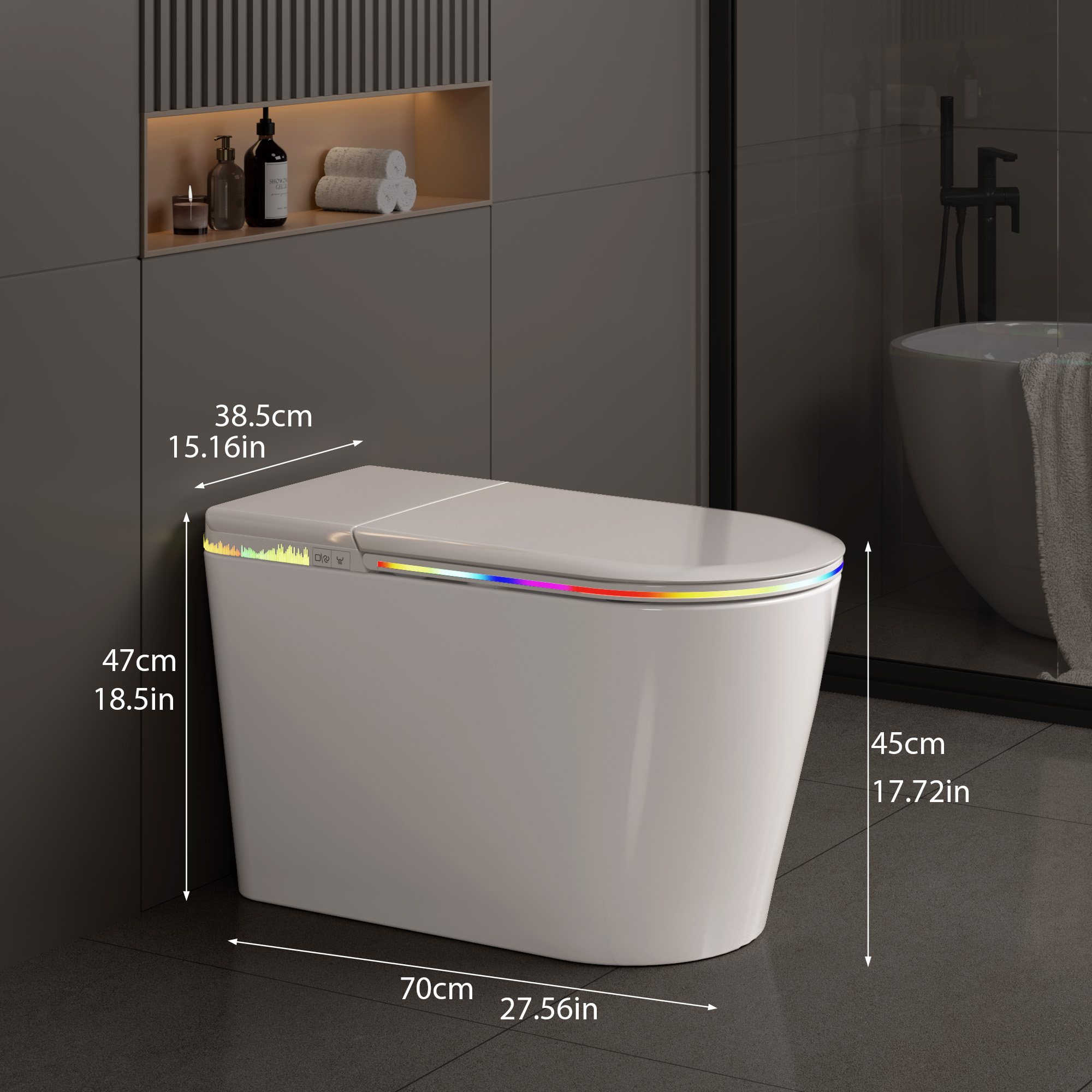 Smart Bidet Toilet Seat Heated – Plunger Toilet Bewertung und Preis