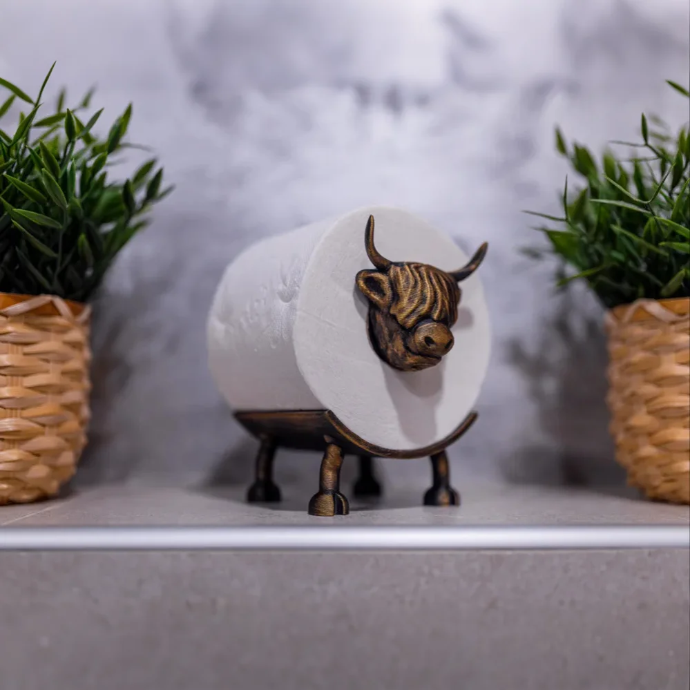 Highland Cow - Shaped Toilet P – Toilet Paper Holder Bewertung und Preis