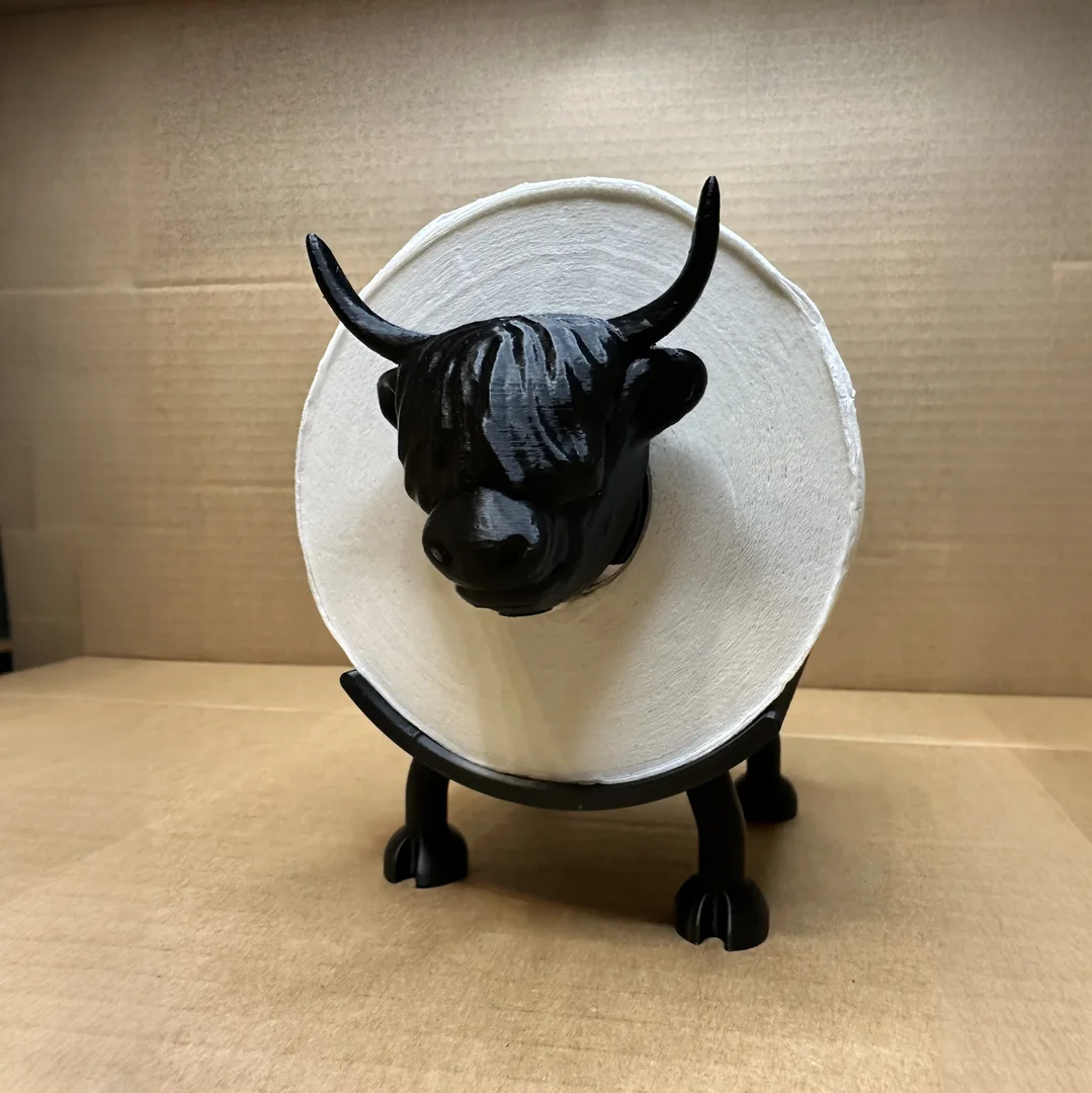 Highland Cow - Shaped Toilet P – Toilet Paper Holder Bewertung und Preis