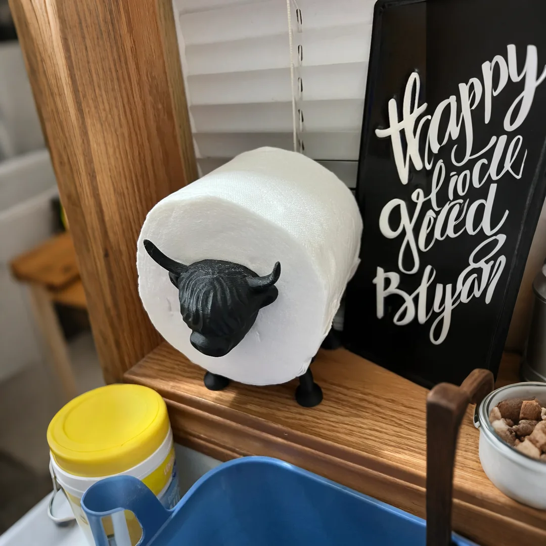 Highland Cow - Shaped Toilet P – Toilet Paper Holder Bewertung und Preis