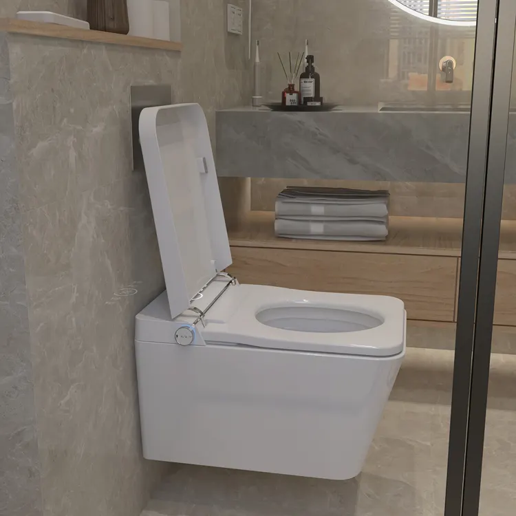 Wall Hung Smart Toilet App Con – Home Bathroom Ware Bewertung und Preis