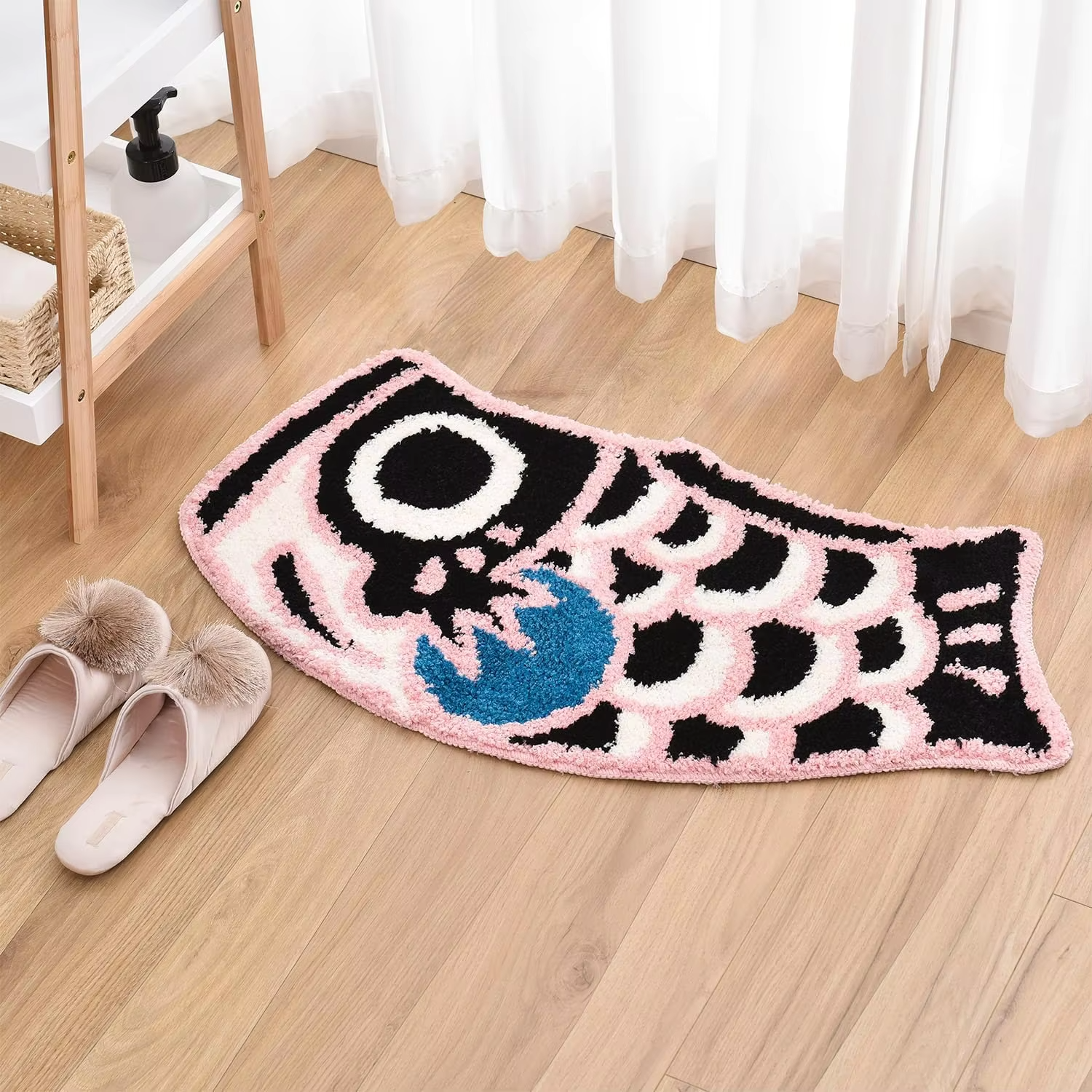 VIKAMA Auspicious Carp Carpet  – Home Goods Bathroom Mats Bewertung und Preis