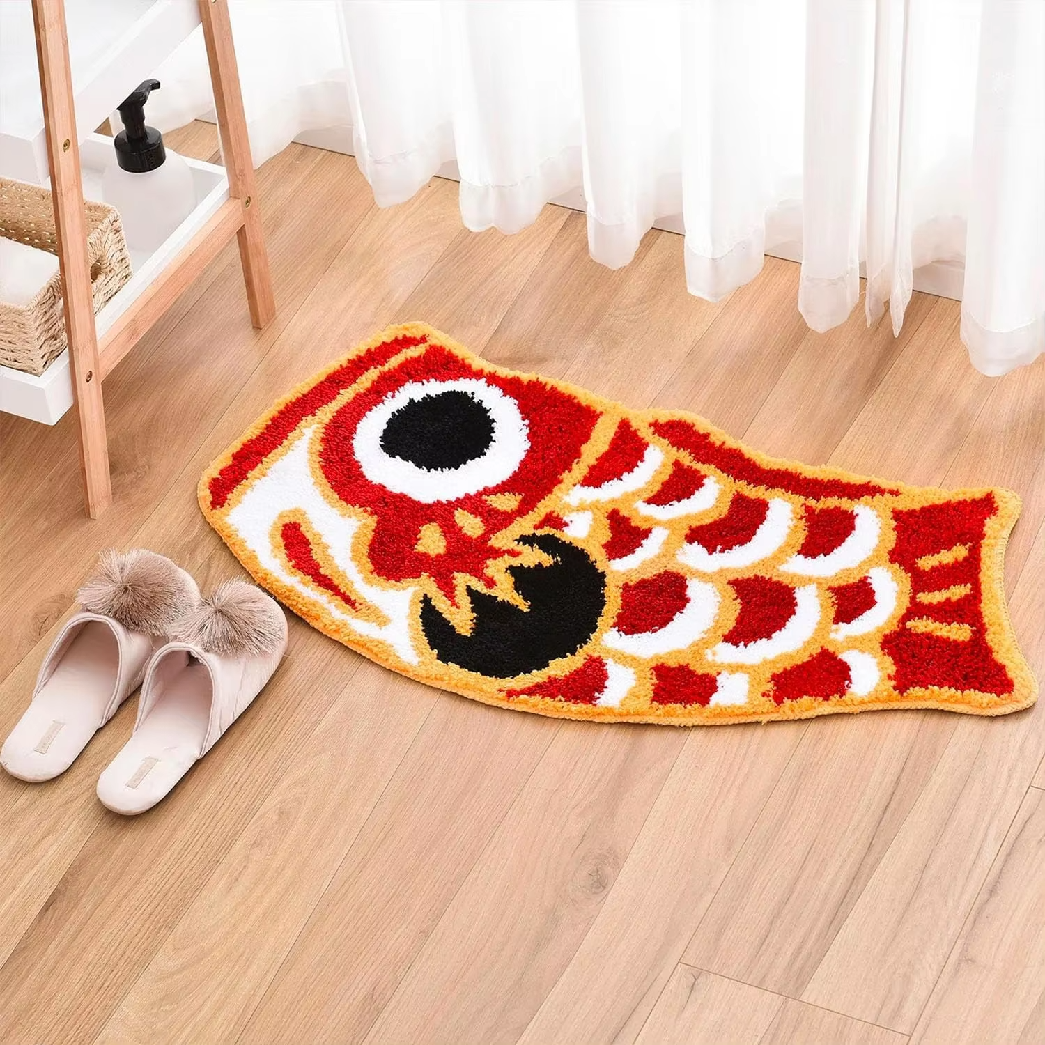 VIKAMA Auspicious Carp Carpet  – Home Goods Bathroom Mats Bewertung und Preis