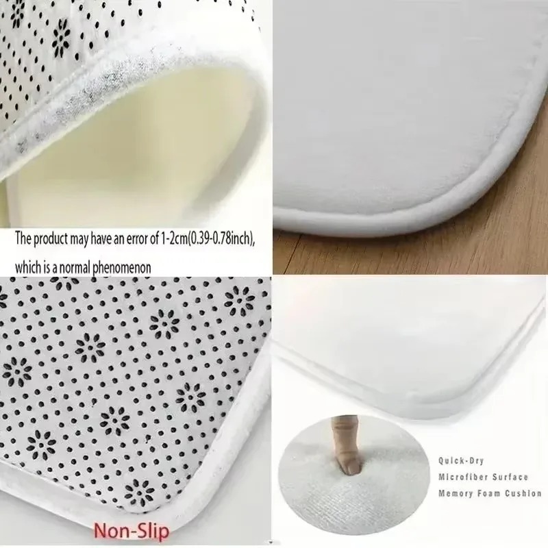 Large Area Mat Non-Slip, for L – Home Toilet Bathroom Design Bewertung und Preis